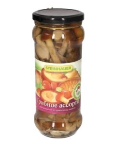 SURTIDO DE SETAS MARINADAS RECETA URALES 530G