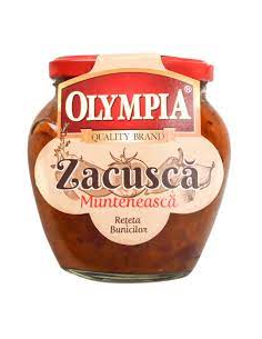 SALSA ZACUSCA BERENJENA DE MUNTENIA CON PIMIENTOS ASADO 550 