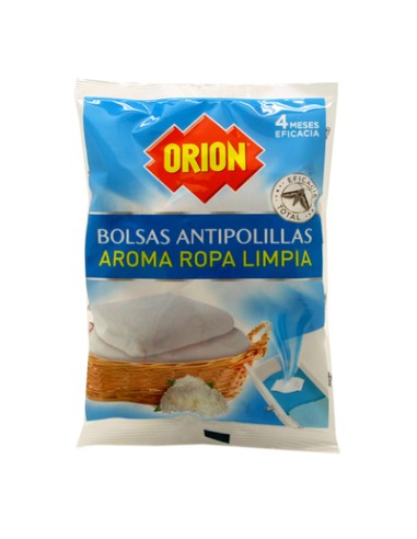 ORION POLILLA BOLSAS ROPA LIMPIA 20UDS.