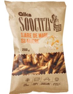 PALITOS CON SAL DE MAR Y MIEL ALKA 200 G 