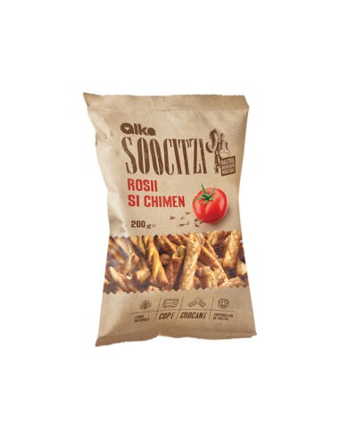 PALITOS CON TOMATE Y ALCARAVEA ALKA...