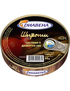 ESPADINES EN SALSA DE TOMATE DIAVENA 160 G