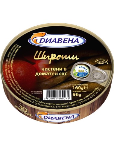 ESPADINES EN SALSA DE TOMATE DIAVENA...