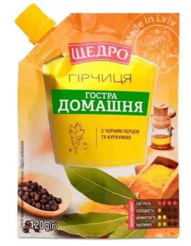 MOSTARDA PICANTE CASEIRA SCHEDRO 120G