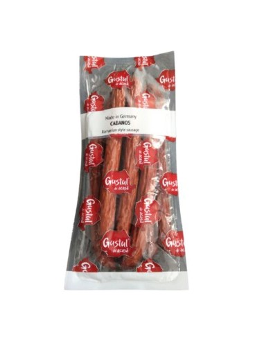 SALCHICHAS AHUMADA CABANOS GUSTUL 300G