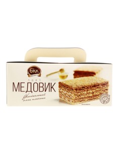 TARTA "MEDOVYK" BKK 700G (congelado)