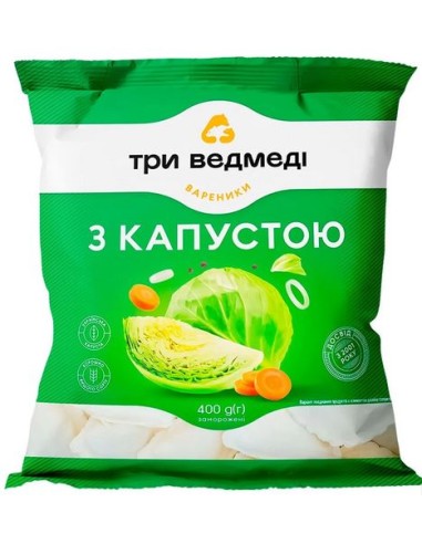 VARENYKY DE REPOLLO,TRY VEDMEDI 400G