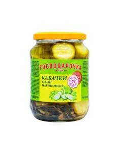 CALABACIN CORTADO MARINADO,GOSPODAROCHKA 660G