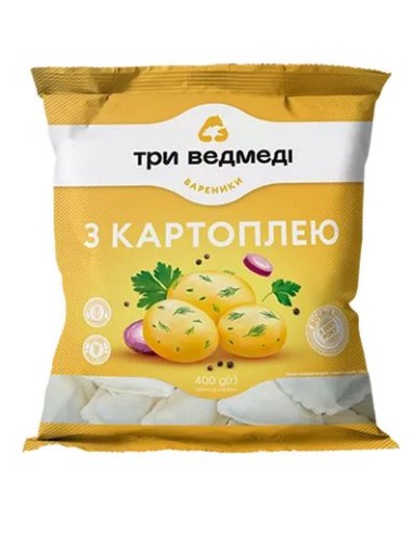 VARENYKY CON PATATAS,TRY VEDMEDYA 400G