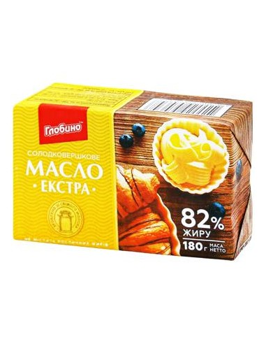 MANTEQUILLA DULCE EXTRA 82%, GLOBINO...