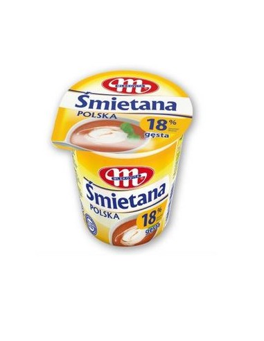 NATA "SMIETANA" 18%, MLEKOVITA 400G