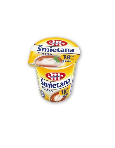 NATA "SMIETANA" 18%, MLEKOVITA 400G