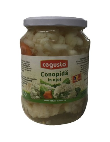 COLIFLOR EN VINAGRE,CEGUSTO 700G