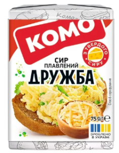 QUESO FUNDIDO AMISTAD 40%, KOMO 75G