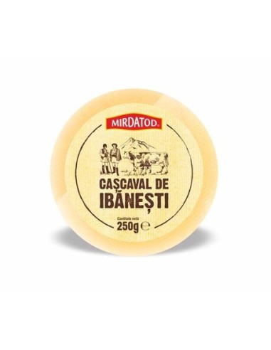 QUESO DURO  "CASCAVAL DE IBANESTI" 250G