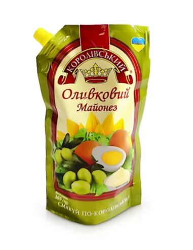 MAYONESA "OLYVKOVYI" 50%,KOROLIVSKIY...