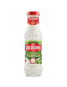 SALSA TARTARA VIDRIO ,DERONI 350ML