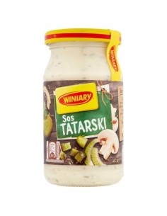 SALSA DE MAYONESA CON PEPINOS"TATARSKIY",WINIARY 250ML