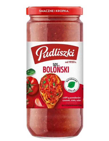 BOLOÑESA CON AJO Y HIERBAS ,PUDLISZKI...