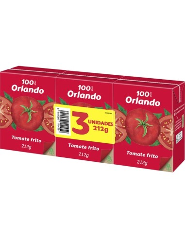 TOMATE FRITO ORLANDO BRIK PK-3 636G
