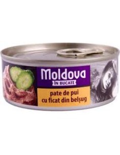 PATE HIGADO DE POLLO MOLDOVA IN BUCATE 100G