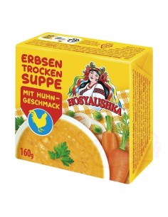 SOPA DE GUISANTES SABOR POLLO,JOZAYUSHKA 160G