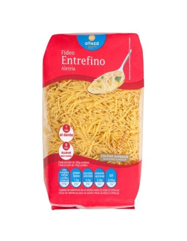 PASTA ALTEZA FIDEO ENTREFINO