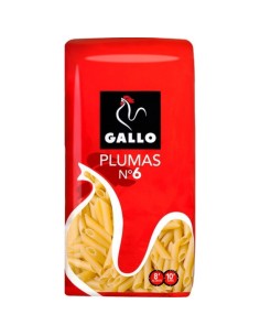 PASTA PLUMAS 6, GALLO 400G