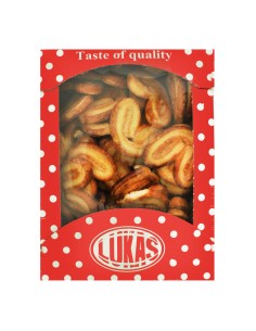  PALMERITAS HOJALDRE AZUCAR ,LUKAS 350G