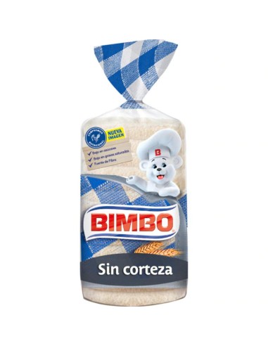 PAN SIN CORTEZA, BIMBO 450 G