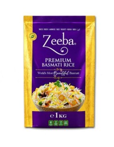 ARROZ BASMATI PREMIUM, ZEEBA 1 KG