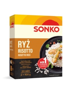 ARROZ PARA RISOTTO, SONKO 2*100G