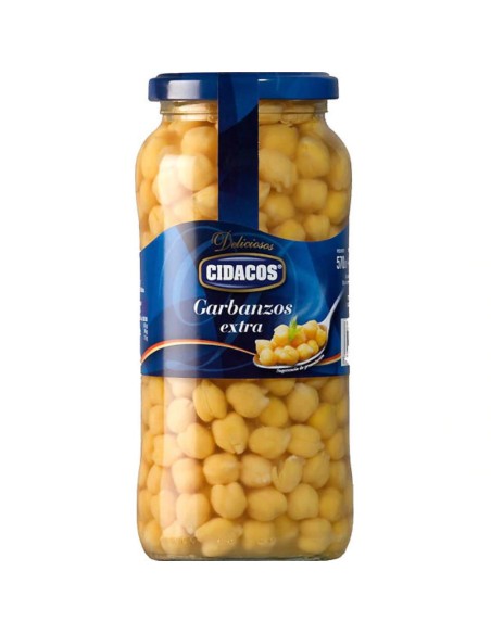 GARBANZOS CIDACOS 570GRS TARRO