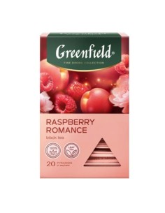 TE NEGRO EN PIRAMIDAS "RASPBERRY ROMANCE", GREENFIELD 36G