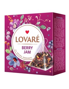 TE EN PIRAMIDAS "BERRY JAM", LOVARE