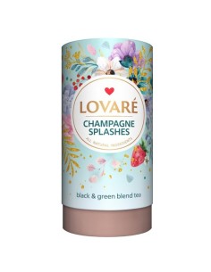 TE DE FRUTAS"CHAMPAGNE SPLASHES",LOVARE