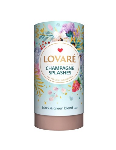 TE DE FRUTAS"CHAMPAGNE SPLASHES", LOVARE