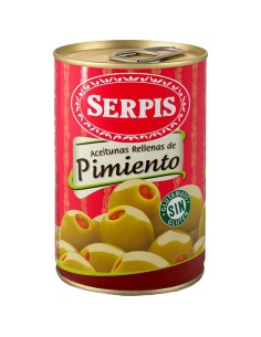 SERPIS RELLENA DE PIMIENTO LATA 300G 2