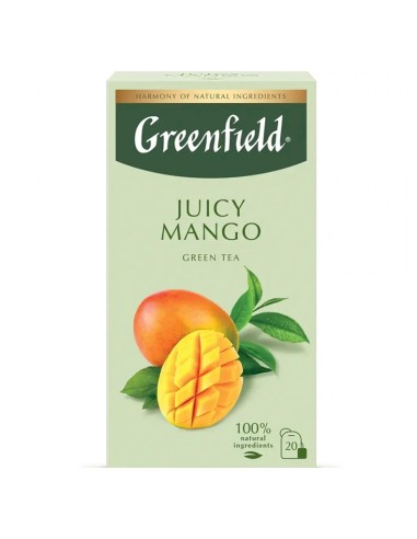 TE "JUICY MANGO", GREENFIELD 20X1.7g