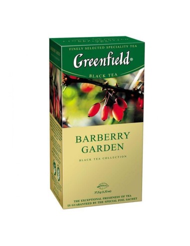 TE "BARBERRY GARDEN" GREENFIELD 25X1.5G