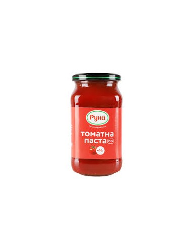 PASTA DE TOMATE 25% RUNA 490G