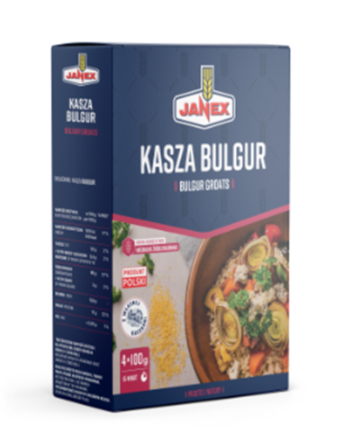 BULGUR, JANEX  4*100G