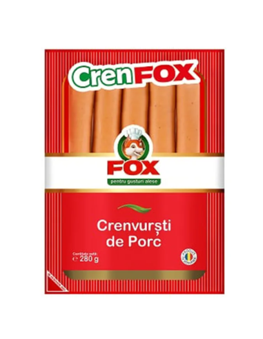 SALCHICHA DE CERDO,FOX 280G