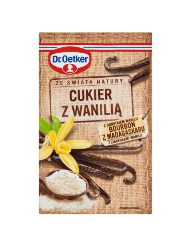 AZÚCAR CON VAINILLA BOURBON,DR OETKER...