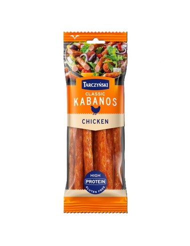 SALCHICHA KABANOS POLLO,TARCZYNSKI 200G