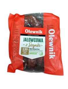 SALCHICHA DE ENEBRO HECHA CON JAMÓN,OLEWNIK