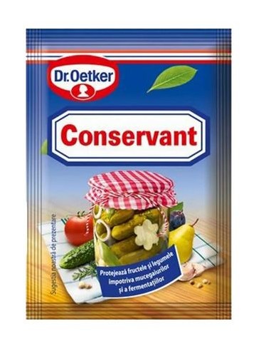 CONSERVANT ALIMENT.,DR.OETKER 7G