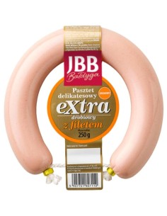 PATE DELICATESSEN EXTRA CON PECHUGA DE POLL ,JBB 250G