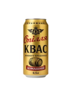 KVAS "DOMASHNIY", OPILLIA 500ML