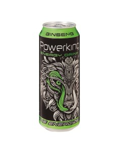 BEBIDA ENERGETICA "POWER KING" GINSENG  500ML